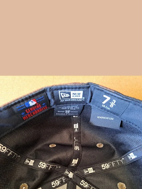 New Era 59FIFTY Toronto Blue Jays Camo Fitted Hat 7 3/8 MLB Cap - Picture 4 of 4